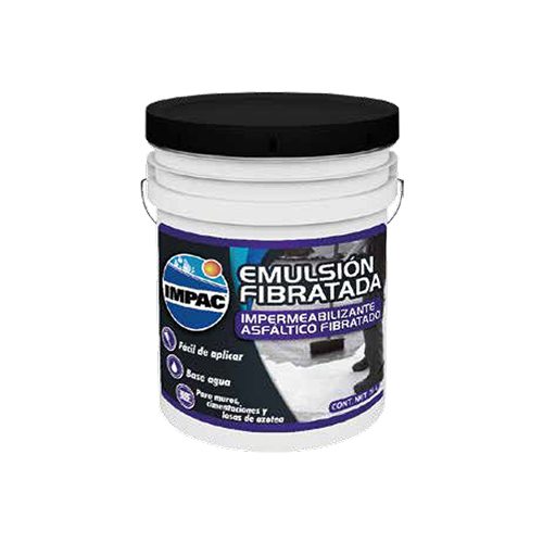 Impac Emulsión Asfáltica Fibratada